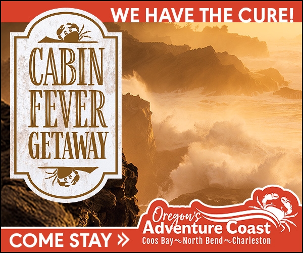 Cabin Fever Sign - Turbulent Waves Sunset