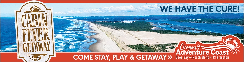 Cabin Fever Sign - Bastendorff Beach