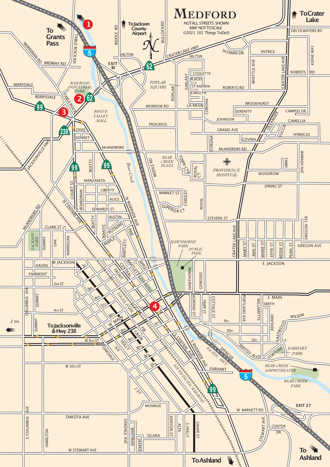 Map of Medford